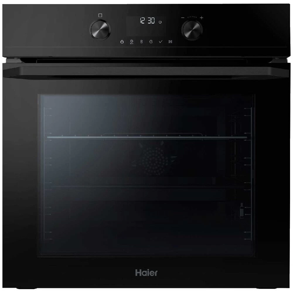 Духовой шкаф электрический встраиваемый Haier HOQ-K5AAN3GB 595 мм черный