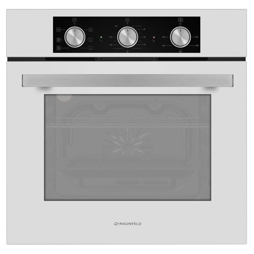 Духовой шкаф электрический встраиваемый Maunfeld AEOF6060W 595 мм белый