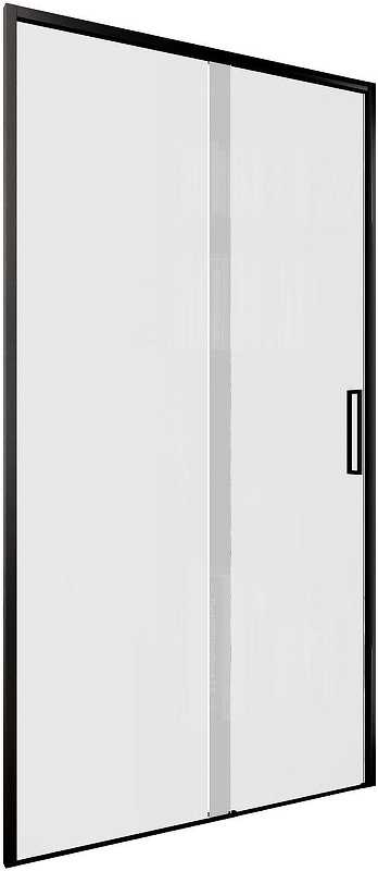 Душевая дверь Aquanet Pleasure Evo AE65-N100-BT 100 312533 профиль Черный стекло прозрачное