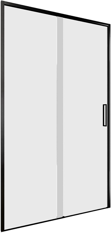 Душевая дверь Aquanet Pleasure Evo AE65-N110-BT 110 312535 профиль Черный стекло прозрачное