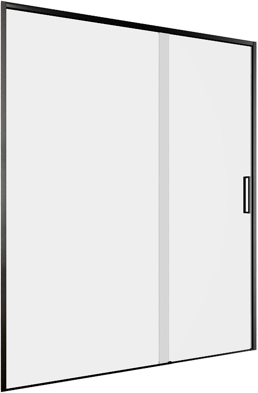 Душевая дверь Aquanet Pleasure Evo AE65-N150-BT 150 312543 профиль Черный стекло прозрачное