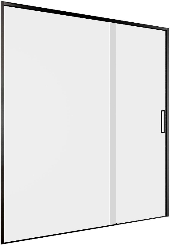 Душевая дверь Aquanet Pleasure Evo AE65-N160-BT 160 312545 профиль Черный стекло прозрачное