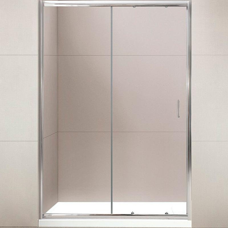 Душевая дверь BelBagno Uno 160 UNO-195-BF-1-160-C-Cr профиль Хром стекло прозрачное
