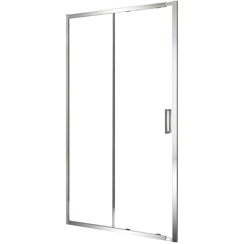 Душевая дверь Black&White Stellar Wind SX715 130 7151200 профиль Хром стекло прозрачное