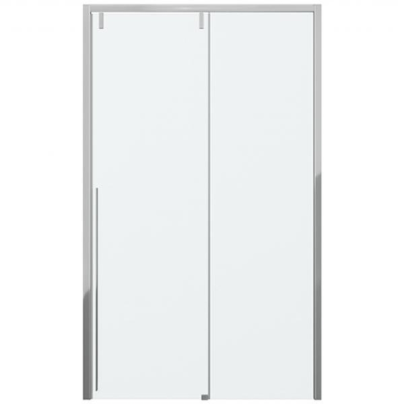 Душевая дверь Bravat Slim Line 120 BD120.4105A профиль Хром стекло прозрачное