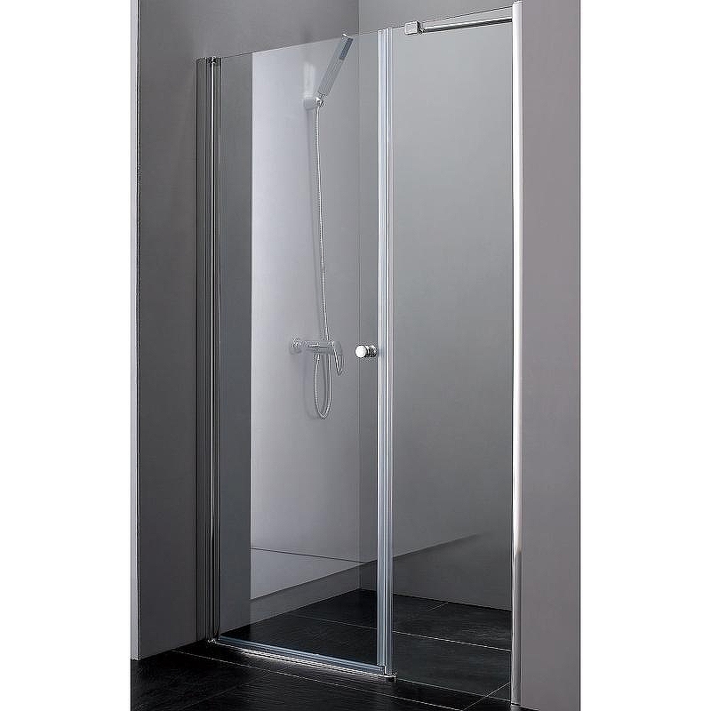 Душевая дверь Cezares Elena 160 ELENA-W-B-11-80+90-C-Cr профиль Хром стекло прозрачное
