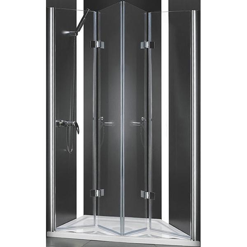 Душевая дверь Cezares ELENA-W-BS-22-160-C-Cr профиль Хром стекло прозрачное