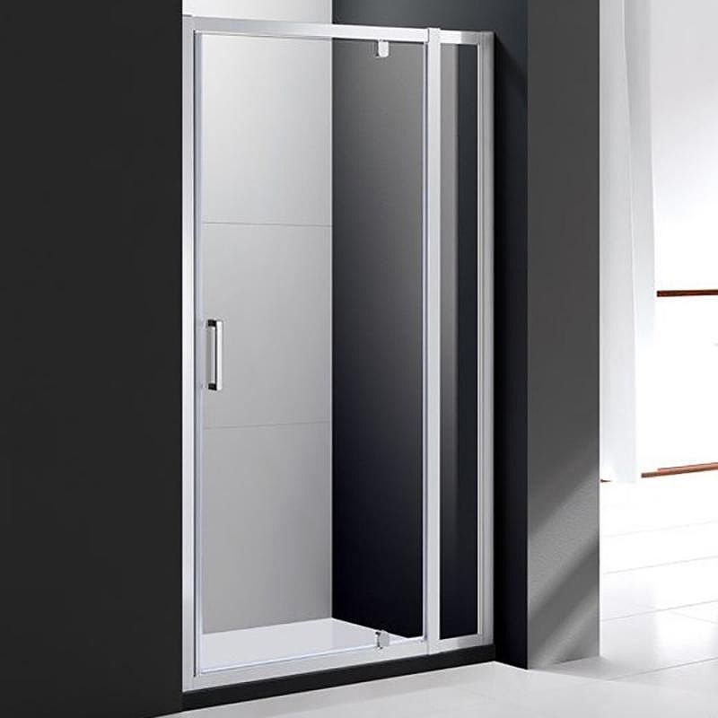 Душевая дверь Cezares Molveno BA-11 100 MOLVENO-BA-11-80+20-C-Cr-IV профиль Хром стекло прозрачное