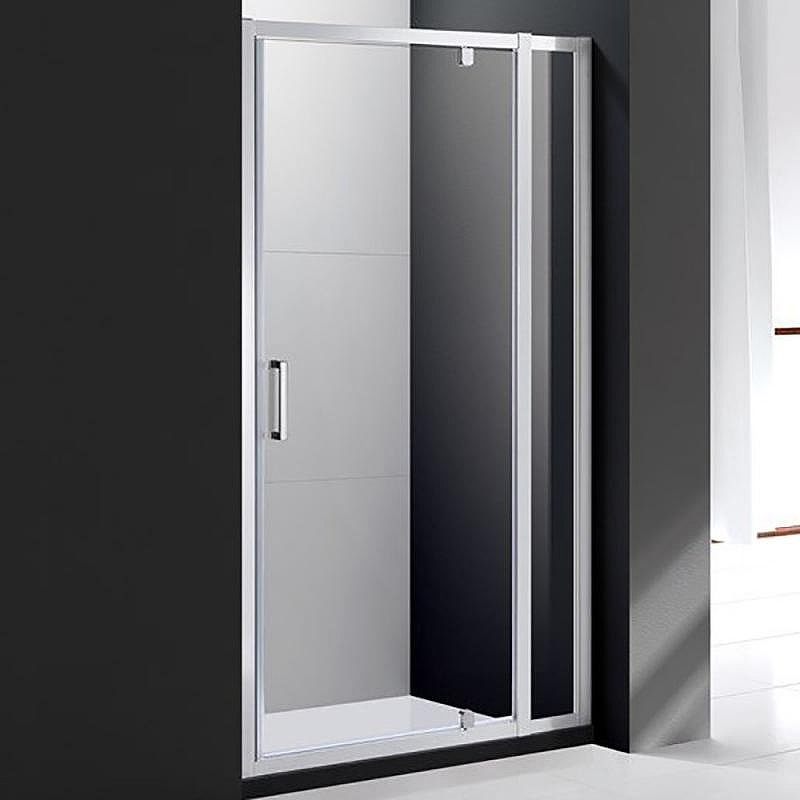 Душевая дверь Cezares Molveno BA-11 120 MOLVENO-BA-11-100+20-C-Cr-IV профиль Хром стекло прозрачное