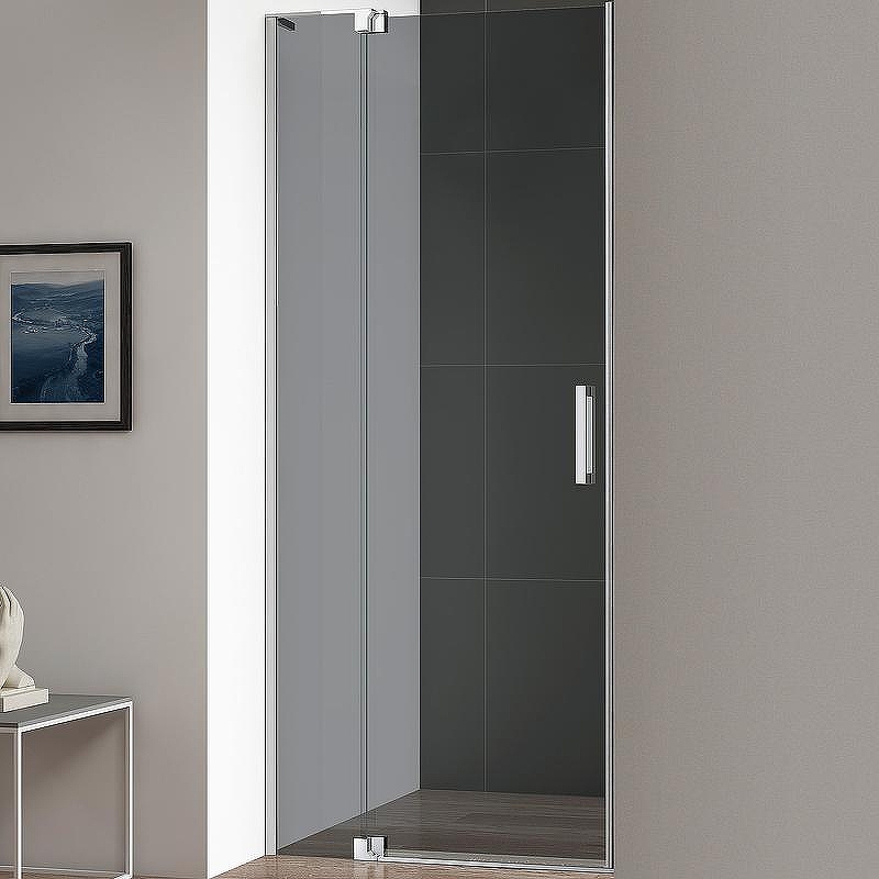 Душевая дверь Cezares Slider 100 SLIDER-B-1-90/100-GRIGIO-Cr профиль Хром стекло серое