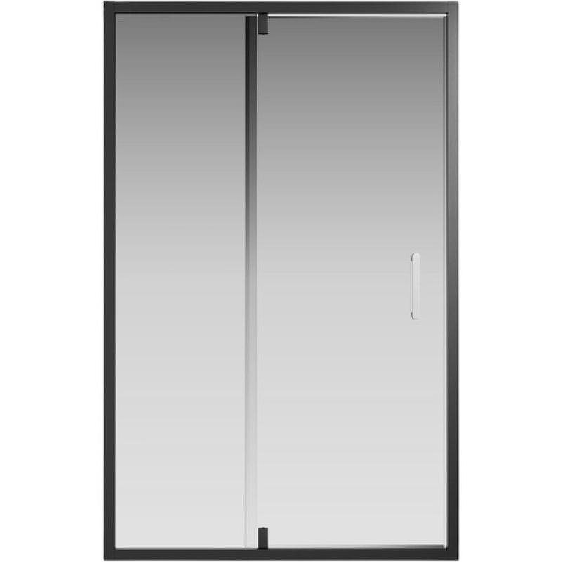 Душевая дверь Creto Astra 120 121-WTW-120-C-B-6 (260066) профиль Черный матовый стекло прозрачное