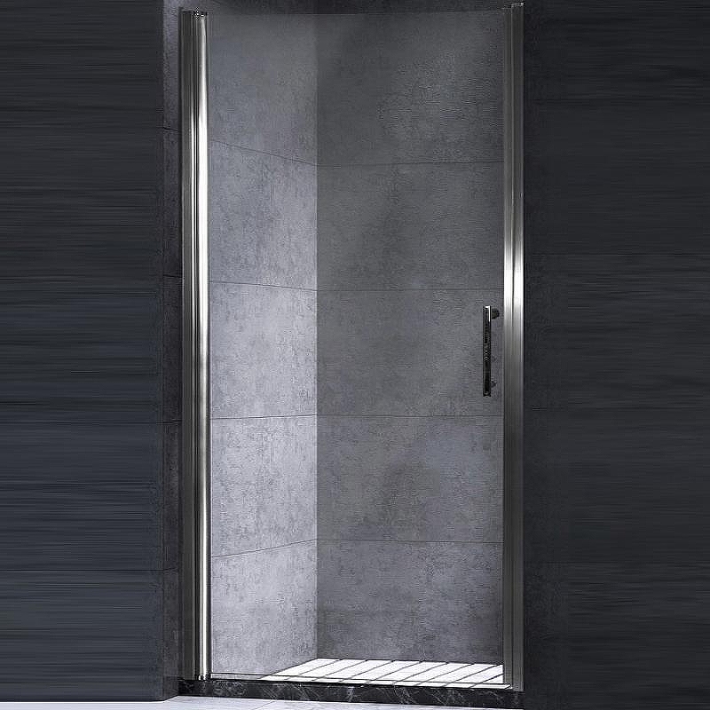 Душевая дверь Esbano ES-80LD 80 L ESDN80LDL профиль Хром стекло прозрачное