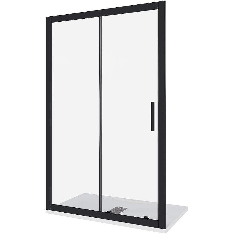 Душевая дверь Good Door Cofe WTW-140-C-B 140 КФ00013 профиль Черный стекло прозрачное