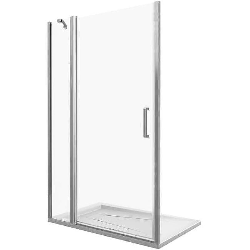 Душевая дверь Good Door Fantasy 130 WTW-130-C-CH профиль Хром стекло прозрачное