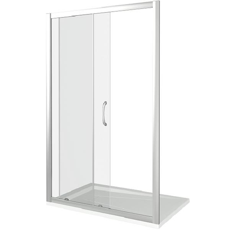 Душевая дверь Good Door Neo WTW-140-C-CH 140х185 профиль Хром стекло прозрачное