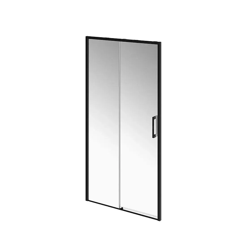 Душевая дверь Kerama Marazzi Lindo 100 LN.100.SD.BLK.M профиль Черный матовый стекло прозрачное