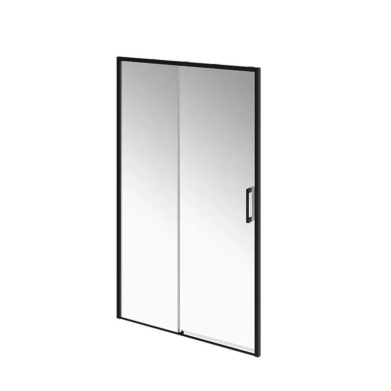 Душевая дверь Kerama Marazzi Lindo 120 LN.120.SD.BLK.M профиль Черный матовый стекло прозрачное
