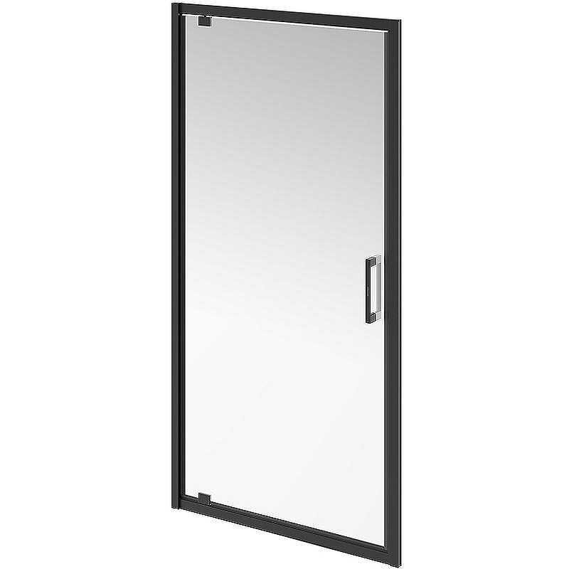 Душевая дверь Kerama Marazzi Vetro 100 VE.100.PD.BLK.M профиль Черный матовый стекло прозрачное