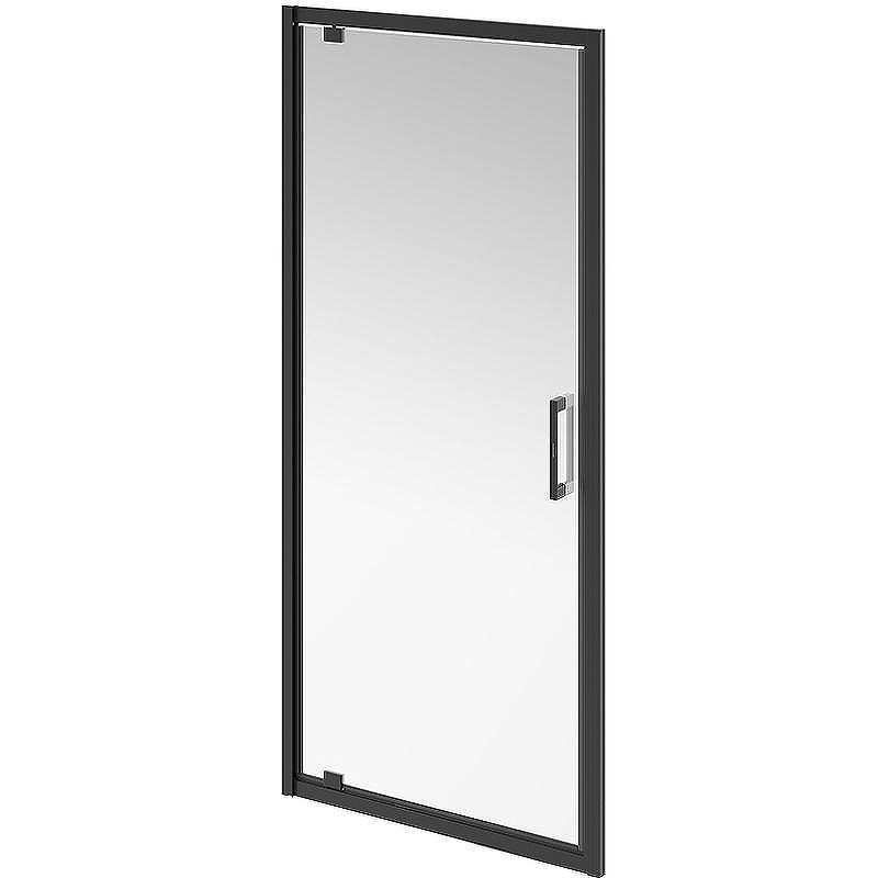 Душевая дверь Kerama Marazzi Vetro 90 VE.90.PD.BLK.M профиль Черный матовый стекло прозрачное