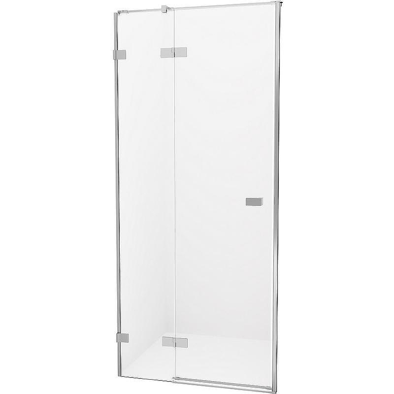 Душевая дверь New Trendy Avexa Chrome 100 L EXK-1445 профиль Хром стекло прозрачное