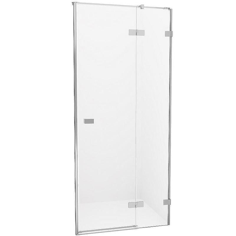 Душевая дверь New Trendy Avexa Chrome 110 R EXK-1448 профиль Хром стекло прозрачное