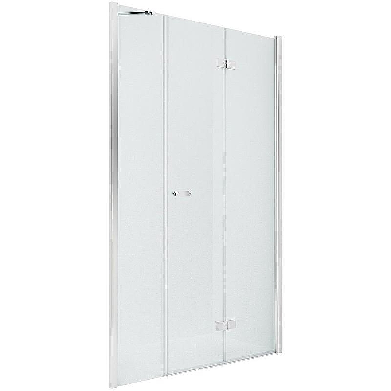 Душевая дверь New Trendy New Soleo Chrome 130 R D-0154A/D-0094B профиль Хром стекло прозрачное
