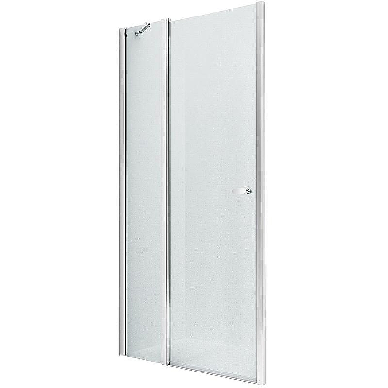 Душевая дверь New Trendy New Soleo Chrome 90 D-0155A профиль Хром стекло прозрачное