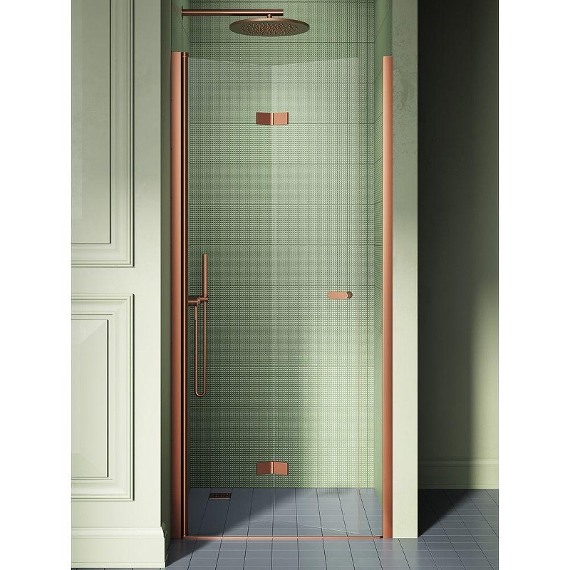 Душевая дверь New Trendy NEW SOLEO COPPER BRUSHED L 120x195 D-0507A (брашированная медь)