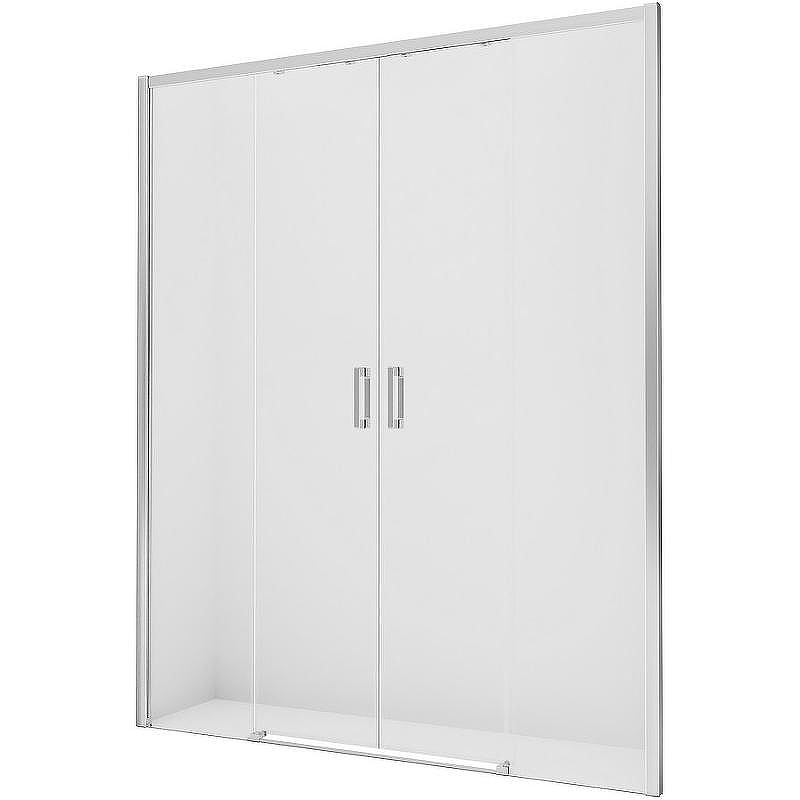 Душевая дверь New Trendy Prime Chrome 150 D-0335A профиль Хром стекло прозрачное