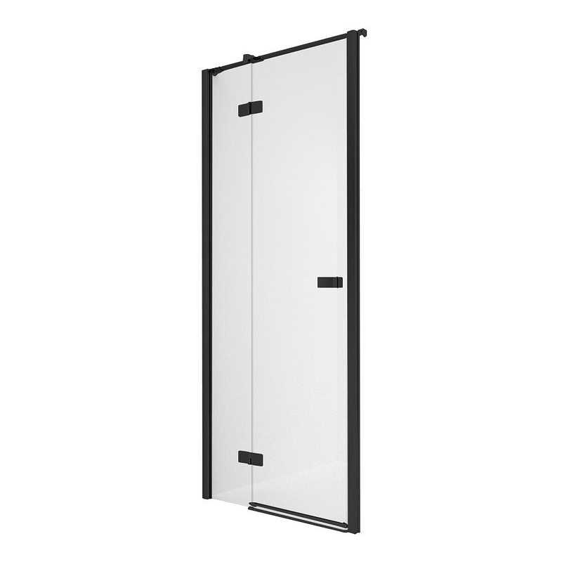 Душевая дверь New Trendy REFLEXA BLACK L 80x200 EXK-4898 (черный)