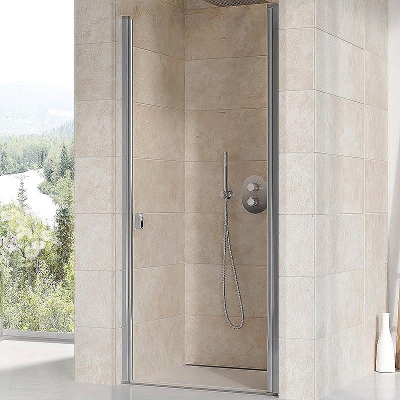 Душевая дверь Ravak Chrome CSD1-90 0QV70C00Z1 профиль Хром стекло Transparent