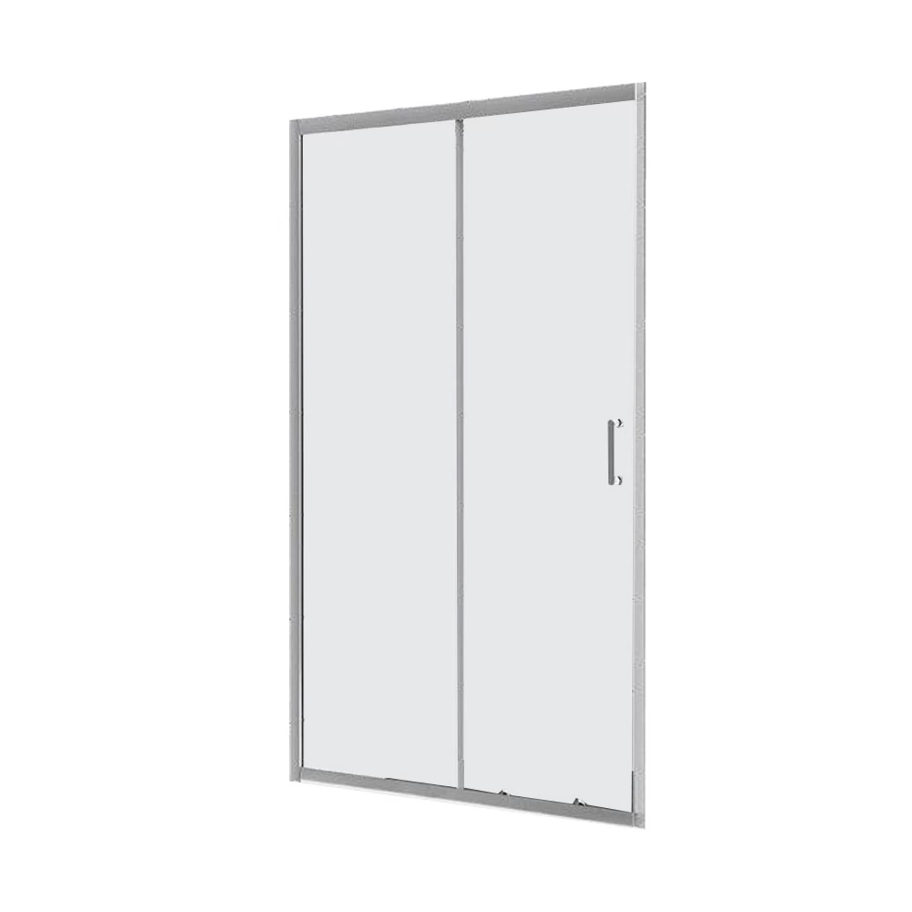 Душевая дверь раздвижная стекло прозрачное BelBagno Uno 125х185 см профиль хром (UNO-BF-1-125-C-Cr)