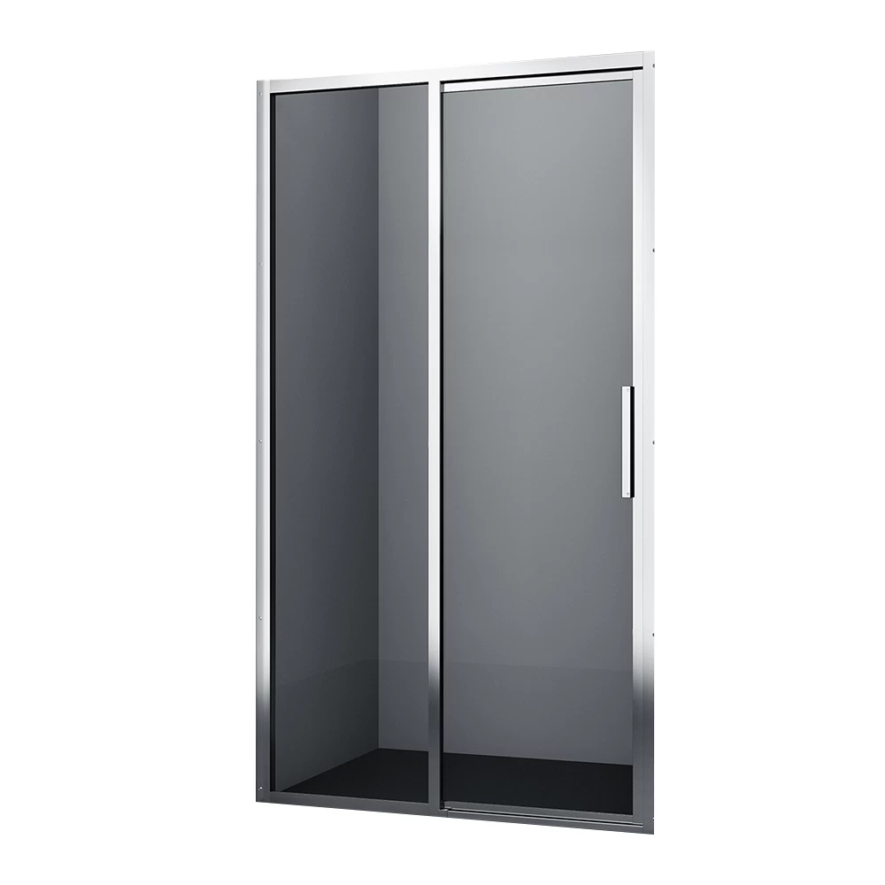 Душевая дверь раздвижная стекло прозрачное WasserKraft Lopau 32S 120х200 см профиль хром (32S05L)