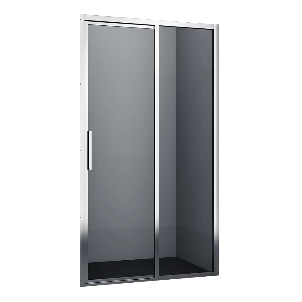 Душевая дверь раздвижная стекло прозрачное WasserKraft Lopau 32S 120х200 см профиль хром (32S05R)