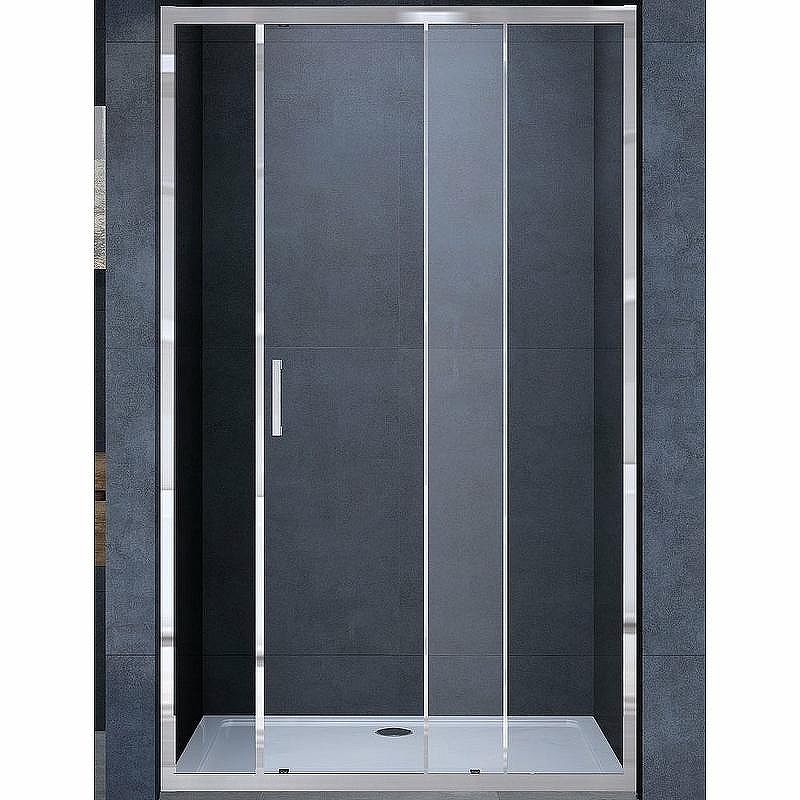 Душевая дверь Vincea Alpha 110 VDS-3AL110CL профиль Хром стекло прозрачное