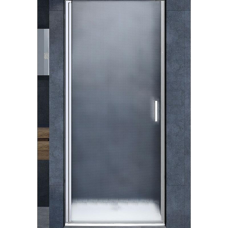 Душевая дверь Vincea Alpha 60 VDP-3AL600MT профиль Хром стекло текстурное
