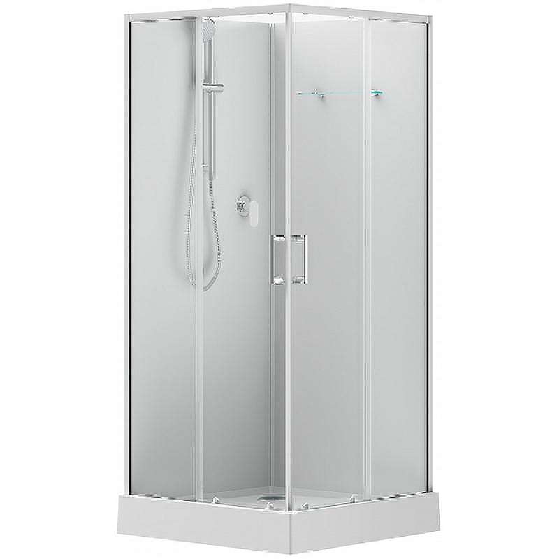 Душевая кабина Aquanet Passion EVO S White 90х90 281963 без гидромассажа