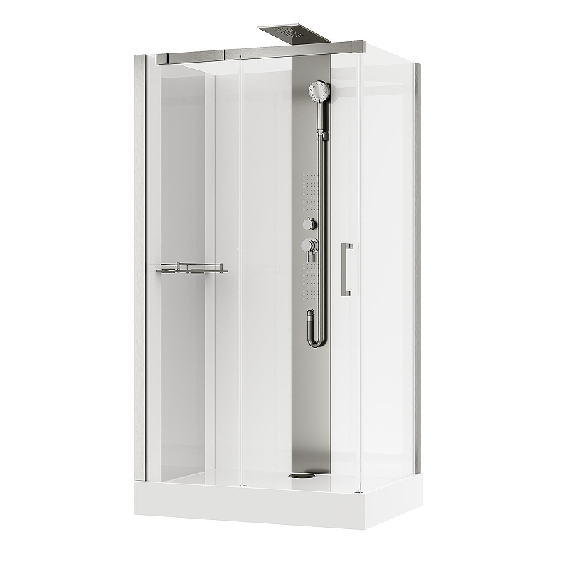 Душевая кабина Black&White G8708N 110x80 8708000N с гидромассажем