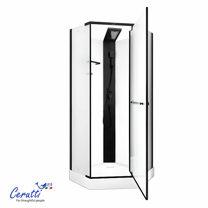 Душевая кабина Ceruttispa Chika 90x90 CHIKA901BF 11505 без гидромассажа