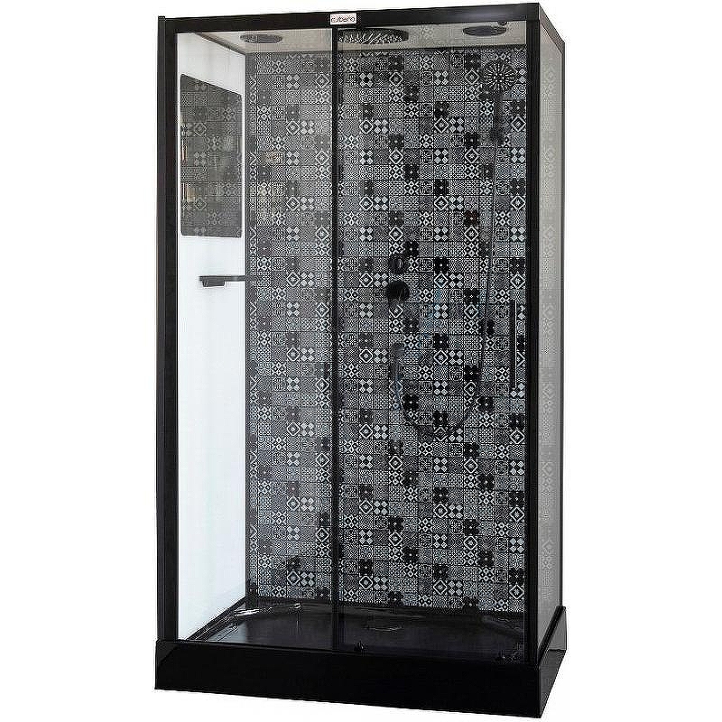 Душевая кабина Esbano ESB-1280CKR 120x80 ESKBB1280CKR без гидромассажа