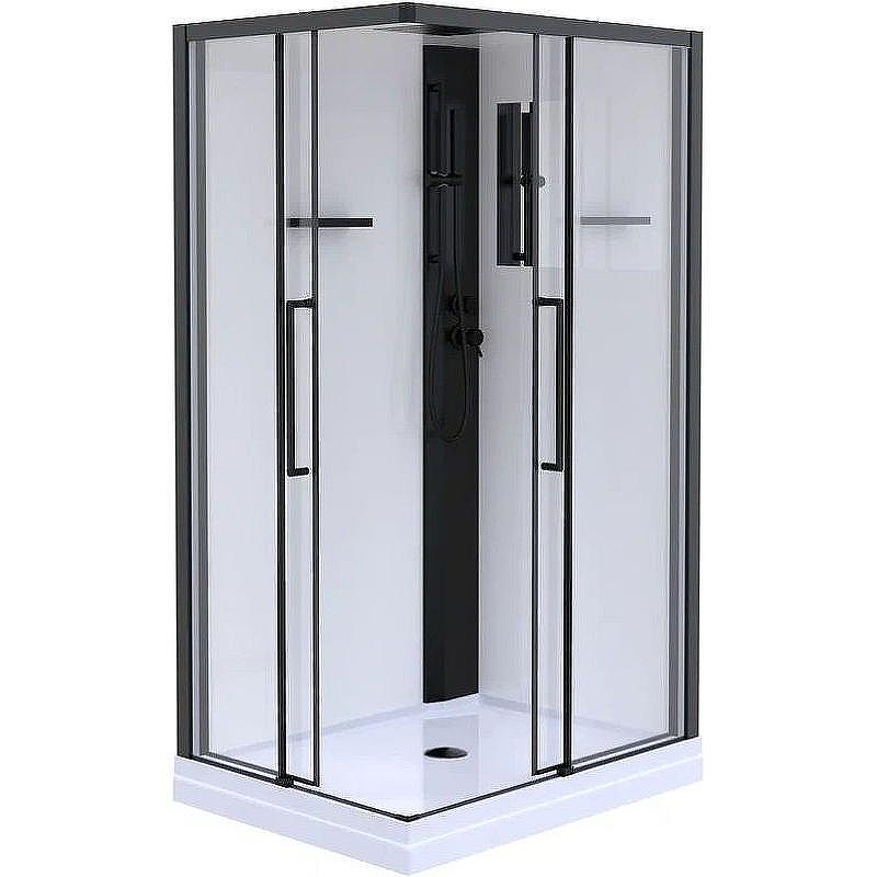 Душевая кабина Esbano Muse ESM-108CKR 100x80 L ESKM108CKRL без гидромассажа