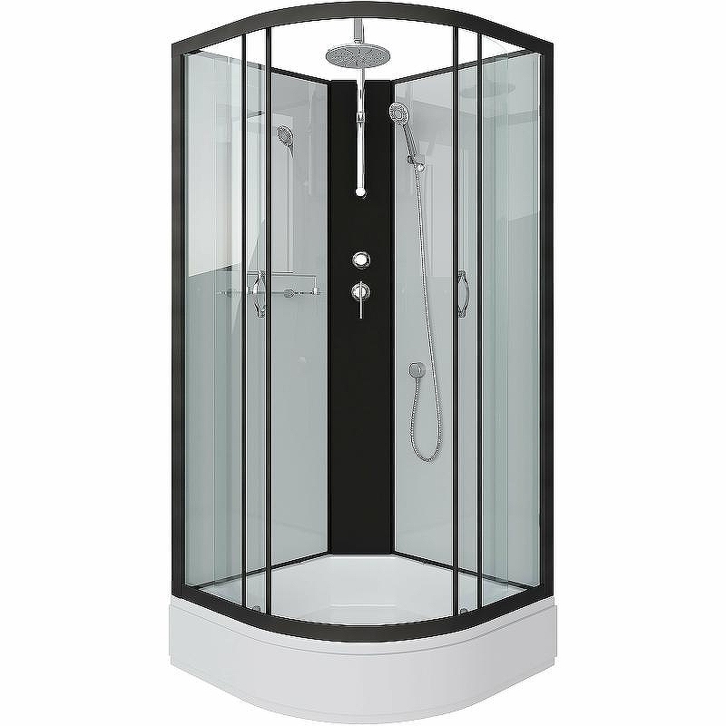 Душевая кабина Niagara Classic 100х100 NG-6702-14BKT без гидромассажа