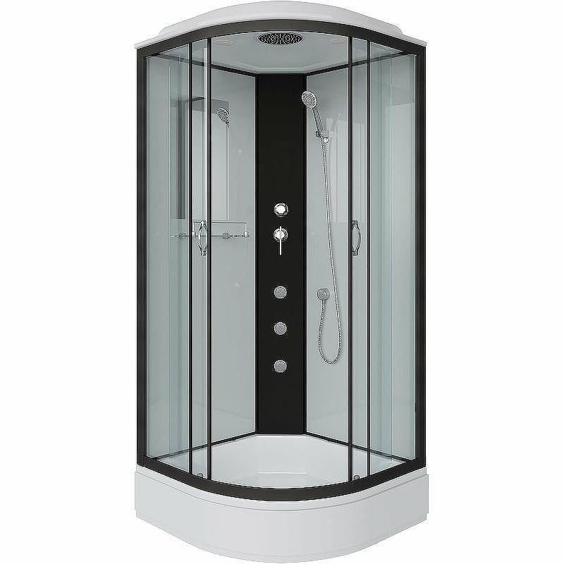 Душевая кабина Niagara Classic 100х100 NG-6702-14G с гидромассажем