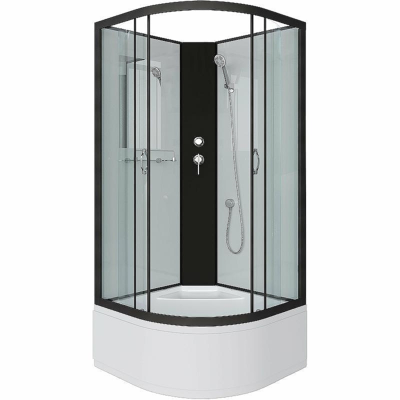 Душевая кабина Niagara Classic 100х100 NG-6709-14BK без гидромассажа
