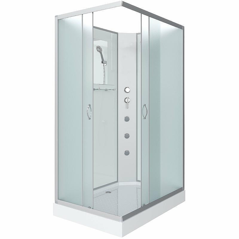 Душевая кабина Niagara Classic 110х80 NG-43185-14QBKG с гидромассажем