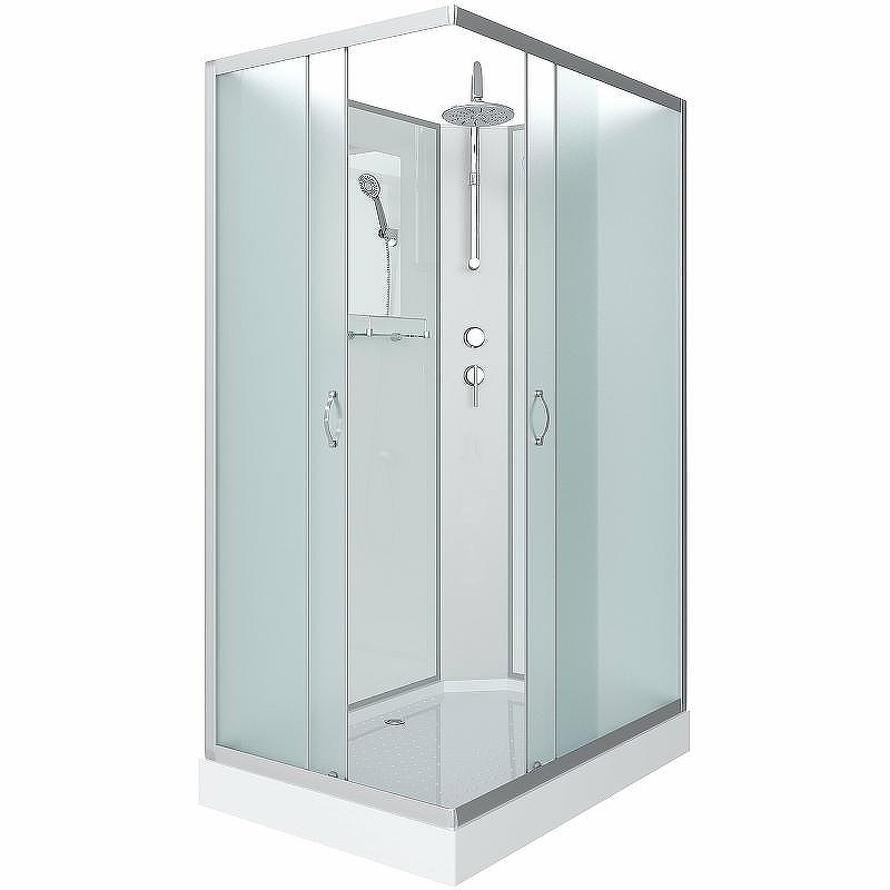 Душевая кабина Niagara Classic 110х80 NG-43185-14QBKT без гидромассажа