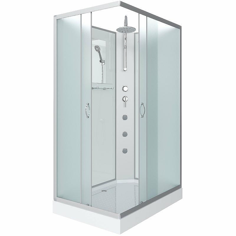 Душевая кабина Niagara Classic 120х90 NG-43295-14QBKTG с гидромассажем