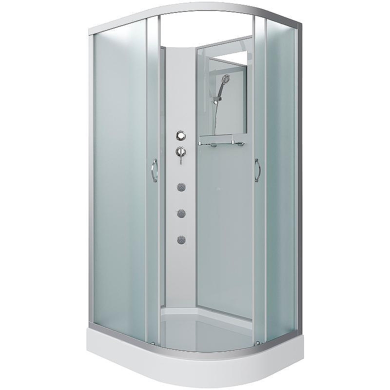 Душевая кабина Niagara Classic 120x80 L NG-3312-14LBKG с гидромассажем