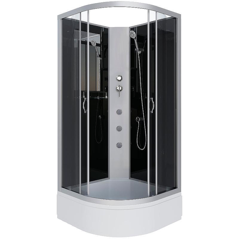 Душевая кабина Niagara Classic 90x90 NG-3501-14BKG с гидромассажем