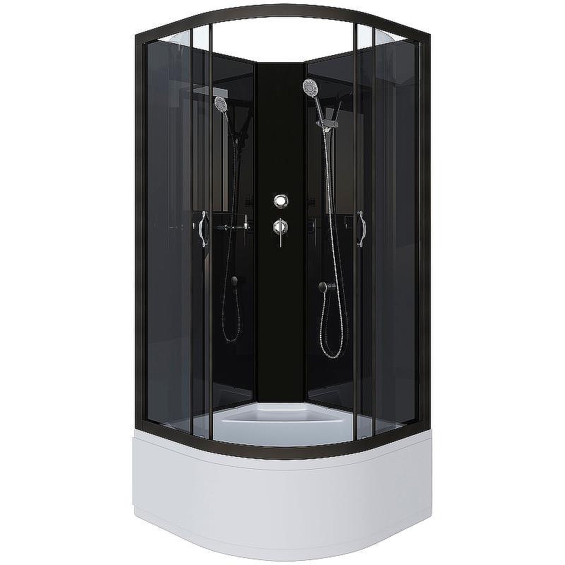 Душевая кабина Niagara Classic 90x90 NG-6508-14BK без гидромассажа